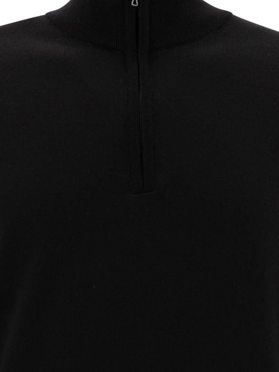 25FW 존스메들리 집업 니트 TAPTONBLACK Black - JOHN SMEDLEY