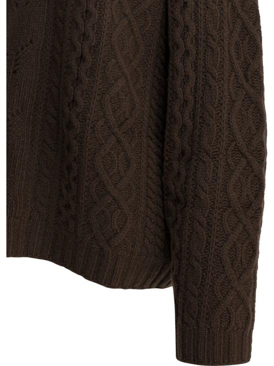 25FW 샌드베이지 스웨터 SBC3NT03ACMOCHA BROWN - SANDBEIGE