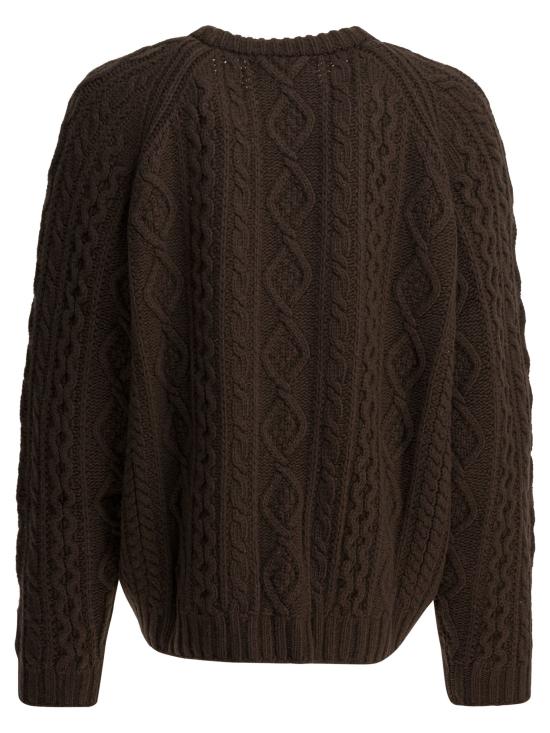 25FW 샌드베이지 스웨터 SBC3NT03ACMOCHA BROWN - SANDBEIGE