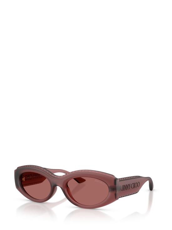 26FW 지미추 선글라스 JC6002U 509375 TRANSPARENT CRANBERRY - JIMMY CHOO