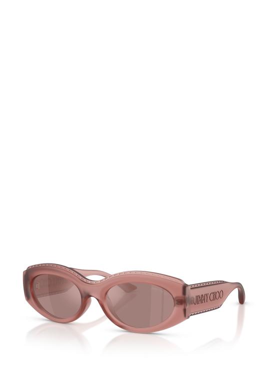 26FW 지미추 선글라스 JC6002U 50946G MATTE TRANSPARENT PINK - JIMMY CHOO