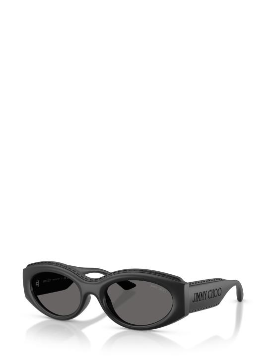 25FW 지미추 선글라스 JC6002U 500187 MATTE BLACK - JIMMY CHOO