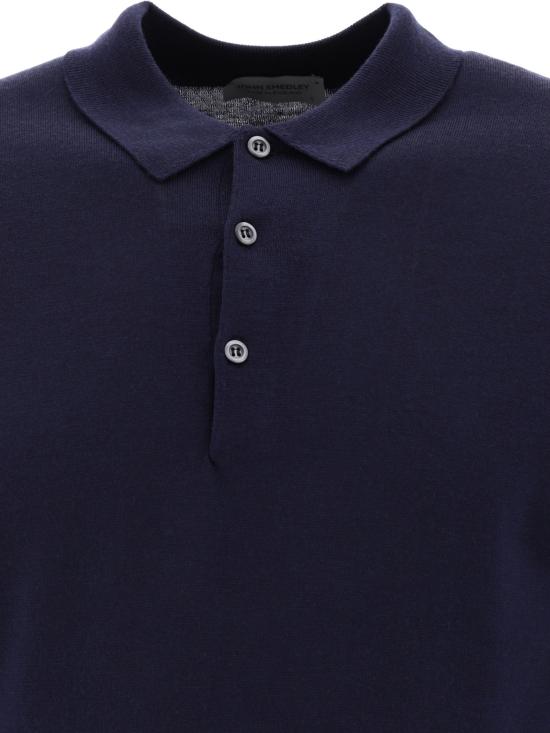 25FW 존스메들리 폴로 티셔츠 BELPERMIDNIGHT Blue - JOHN SMEDLEY