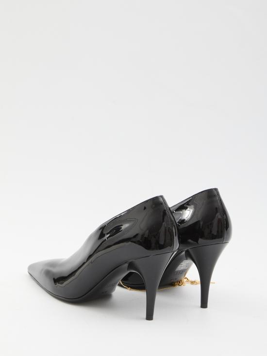 25FW 구찌 97 힐 펌프스 851419BNC00 1000 BLACK - GUCCI