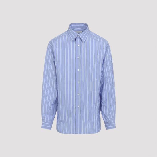 25FW 마르지엘라 긴팔 셔츠 S67DT0021M35625 002F BLUE - MAISON MARGIELA