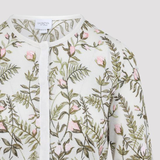 25FW 지암바티스타 발리 가디건 25FWPVCM0M2302CAS 1101 WHITE - GIAMBATTISTA VALLI