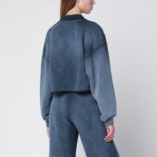 25FW 오프화이트 스웨터 OWBA07BF25FLE004 4D4D LIGHT BLUE - OFF WHITE