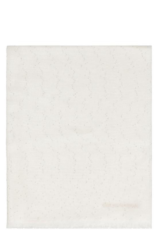 25FW 엠포리오 아르마니 머플러/스카프 EW003169AF20048 U0006 WHITE - EMPORIO ARMANI