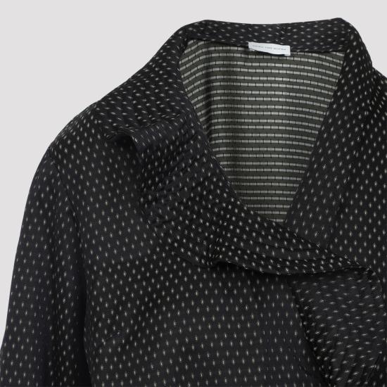 25FW 드리스 반 노튼 셔츠 2520107852350 900 BLACK - DRIES VAN NOTEN