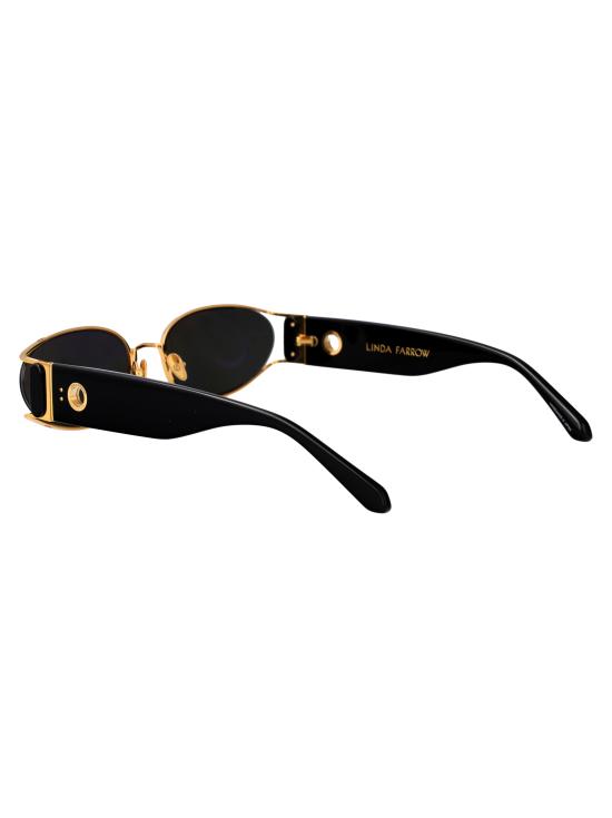 25FW 린다페로우 선글라스 LFL1157C1SUN C1 YELLOWGOLD BLACK GREY - LINDA FARROW