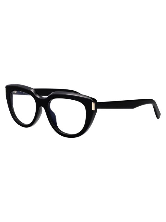 25FW 생로랑 안경 SL 828 001 BLACK BLACK TRANSPARENT - SAINT LAURENT