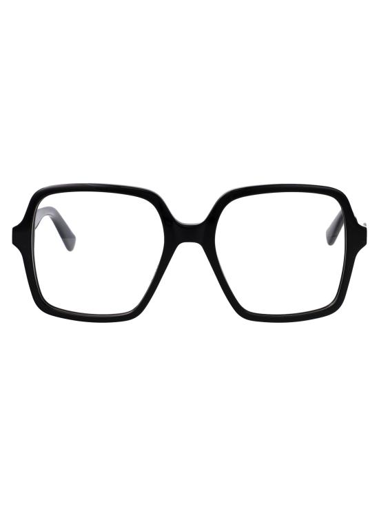 25FW 알렉산더 맥퀸 안경 AM0538O 001 BLACK TRANSPARENT
