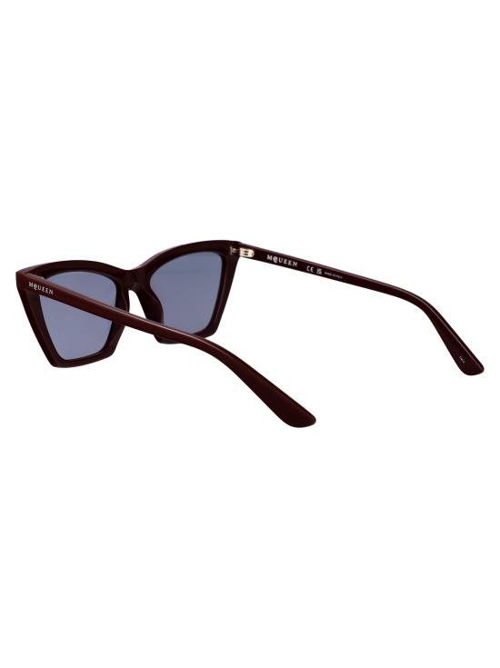 25FW 알렉산더 맥퀸 선글라스 AM0536S 004 RED RED LIGHT BLUE - ALEXANDER MCQUEEN