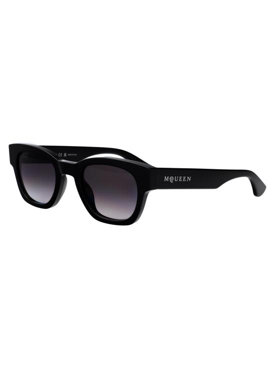 25FW 알렉산더 맥퀸 선글라스 AM0530S 001 BLACK GREY - ALEXANDER MCQUEEN