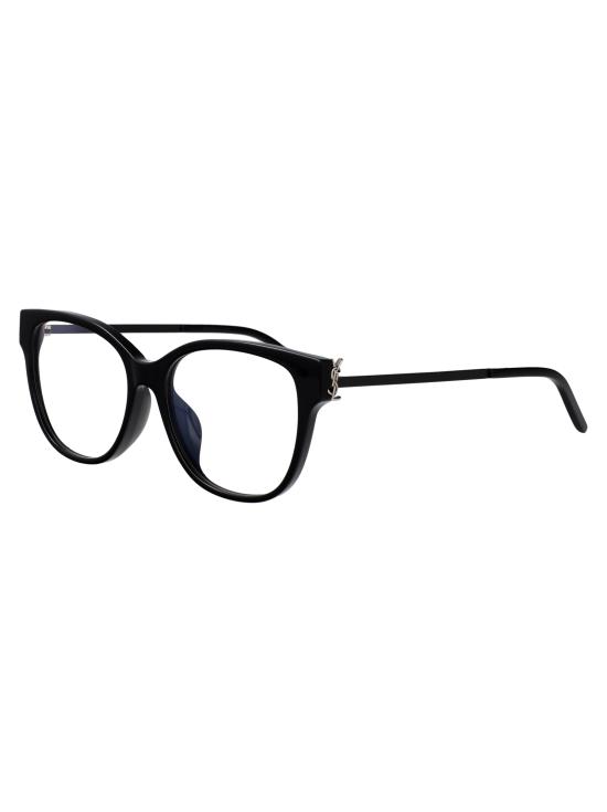 25FW 생로랑 안경 SL M48O BFN 002 BLACK BLACK TRANSPARENT - SAINT LAURENT