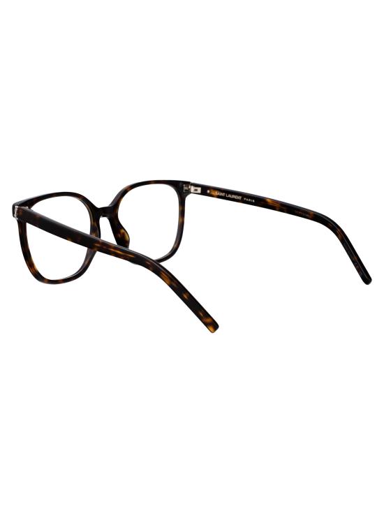 25FW 생로랑 안경 SL M155 002 HAVANA HAVANA TRANSPARENT - SAINT LAURENT