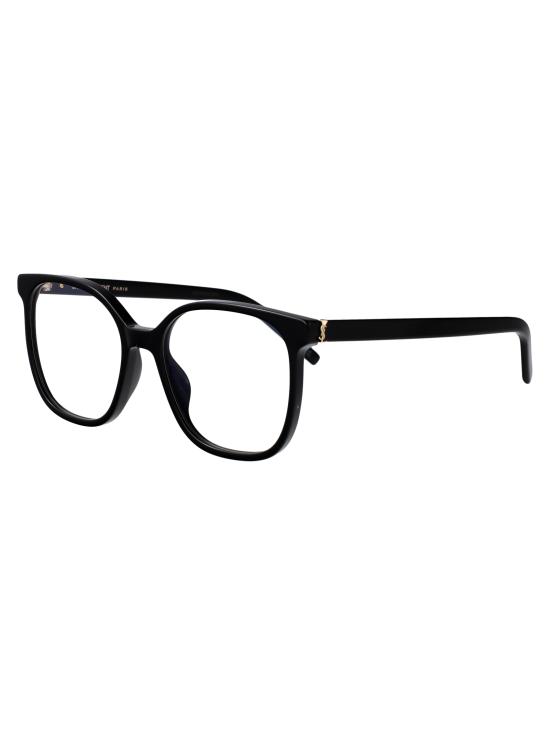 25FW 생로랑 안경 SL M155 001 BLACK BLACK TRANSPARENT - SAINT LAURENT