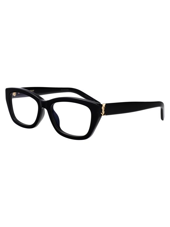 25FW 생로랑 안경 SL M153 OPT 001 BLACK BLACK TRANSPARENT - SAINT LAURENT