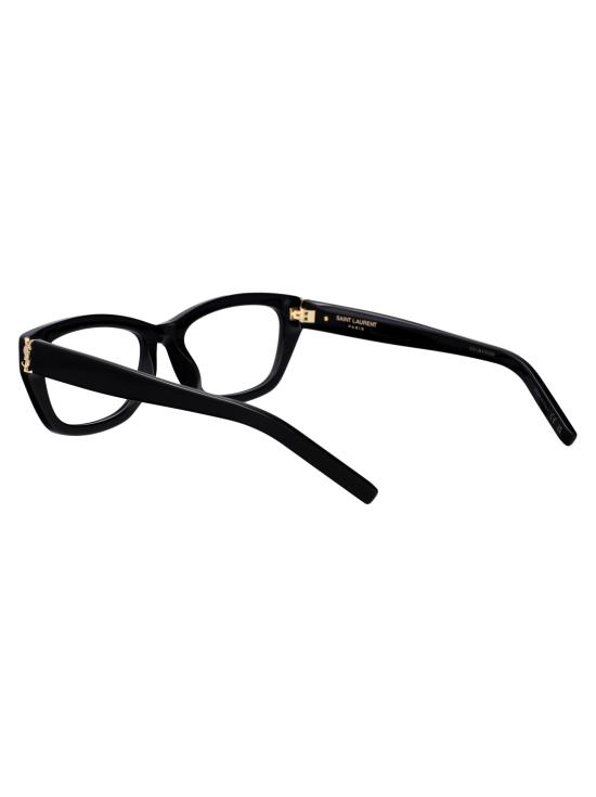 25FW 생로랑 안경 SL M153 OPT 001 BLACK BLACK TRANSPARENT - SAINT LAURENT