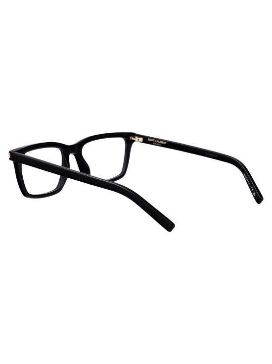 25FW 생로랑 안경 SL 842 001 BLACK BLACK TRANSPARENT - SAINT LAURENT