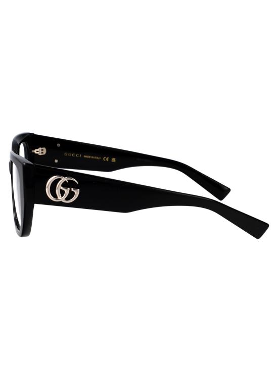 25FW 구찌 안경 GG1952O 001 BLACK BLACK TRANSPARENT - GUCCI