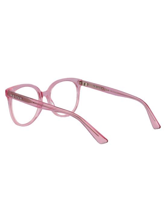 25FW 알렉산더 맥퀸 안경 AM0540O 005 PINK PINK TRANSPARENT - ALEXANDER MCQUEEN
