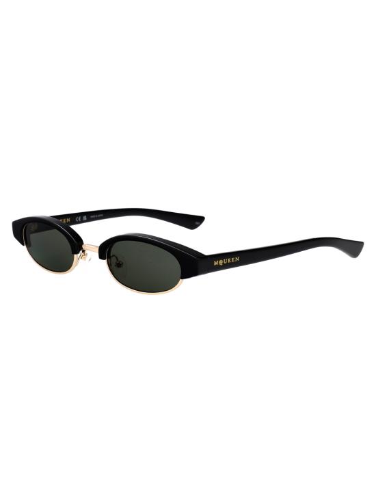 25FW 알렉산더 맥퀸 선글라스 AM0534S 001 BLACK BLACK GREY - ALEXANDER MCQUEEN