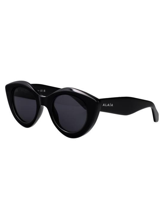 25FW 알라이아 선글라스 AA0091S 001 BLACK BLACK GREY - ALAIA