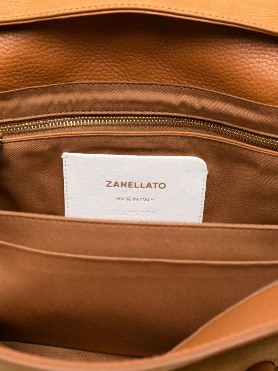 25FW 자넬라토 토트백 0691200070000S097 Z0250 BROWN - ZANELLATO