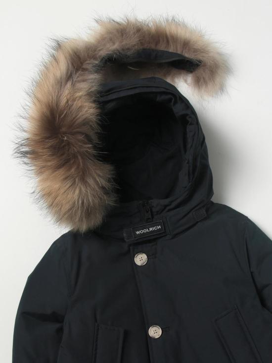 25FW [키즈] 울리치 코트 CFWKOU0187MRUT0641 MLB Blue 1 - WOOLRICH