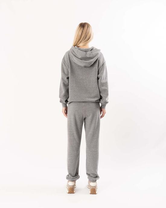  스프룸 스트레이트 팬츠 하트 스웨트팬츠 다크 헤더 그레이/실버 - SPRWMN