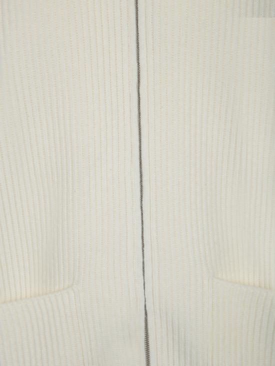 26FW 라르디니 집업 니트 AALMML424 AA65031 120 White - LARDINI
