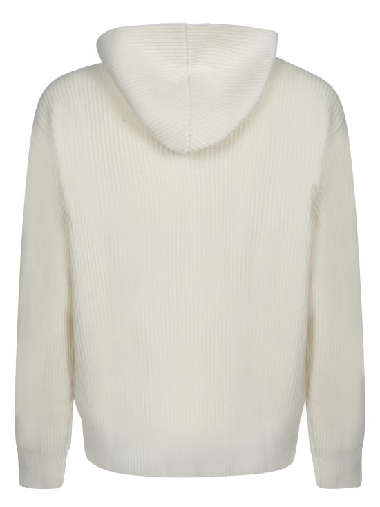 26FW 라르디니 집업 니트 AALMML424 AA65031 120 White - LARDINI