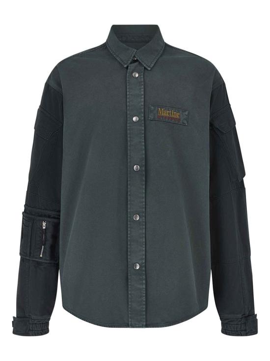 25FW 마틴로즈 긴팔 셔츠 475WP22414GRN Green