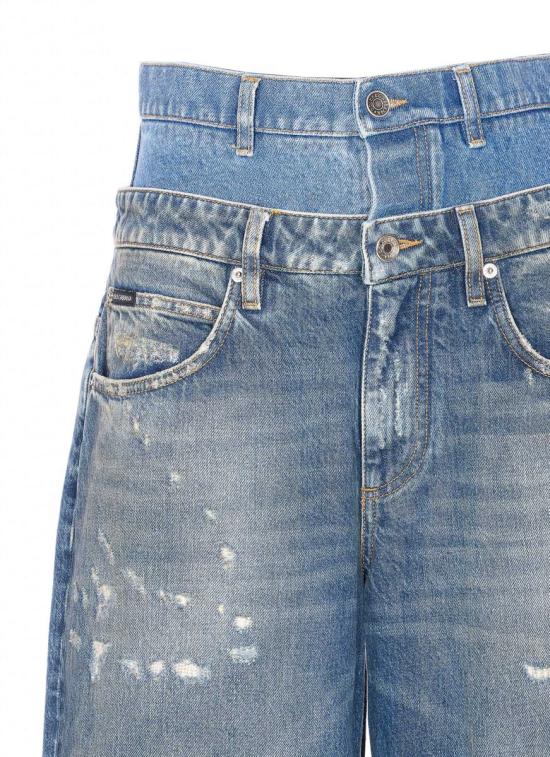 25FW 돌체앤가바나 데님 팬츠 FTDGSDG8OH5S9001 BLUE - DOLCE & GABBANA