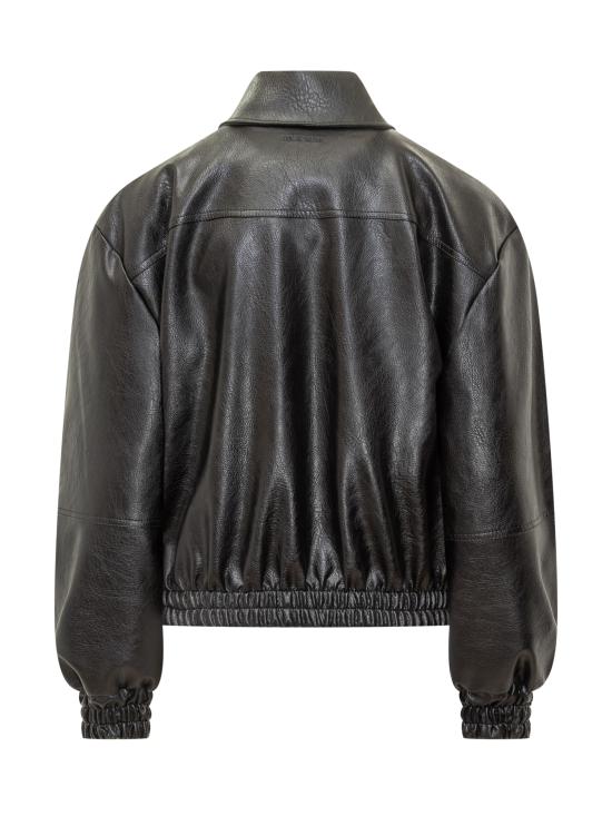 25FW 엠에스지엠 가죽 자켓 3942MDH03X257804 99 BLACK - MSGM