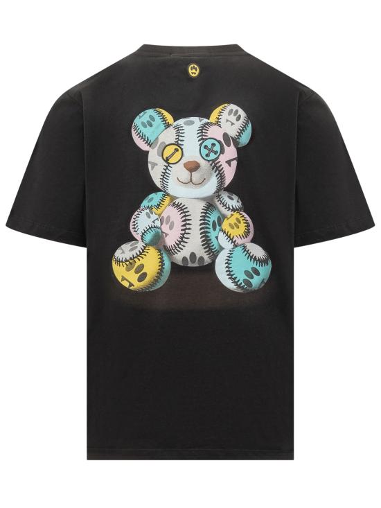 25FW 바로우 반팔 티셔츠 F5BWUATH053 110 NERO - BARROW