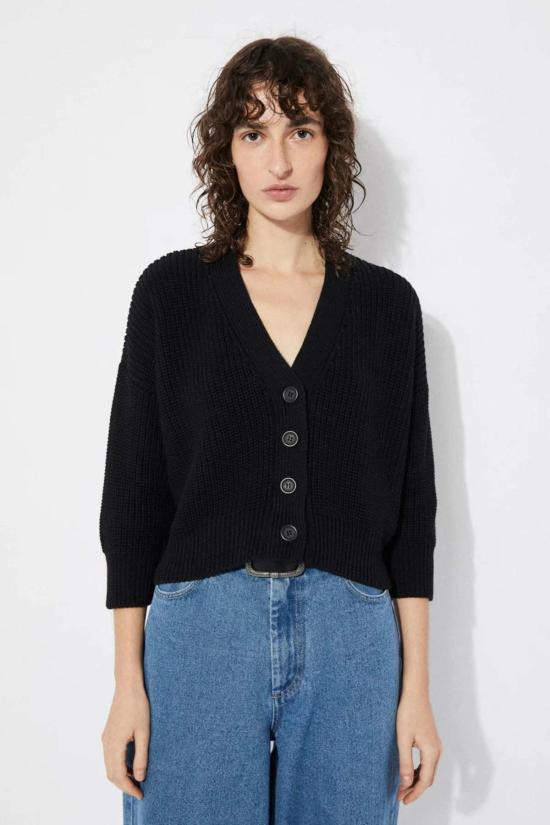  리타 가디건 로우 스클레이터 스웨터