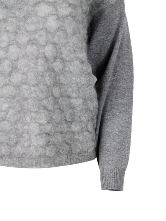 25FW 파비아나 필리피 터틀넥 스웨터  MAD225F477L6548132 GREY - FABIANA FILIPPI