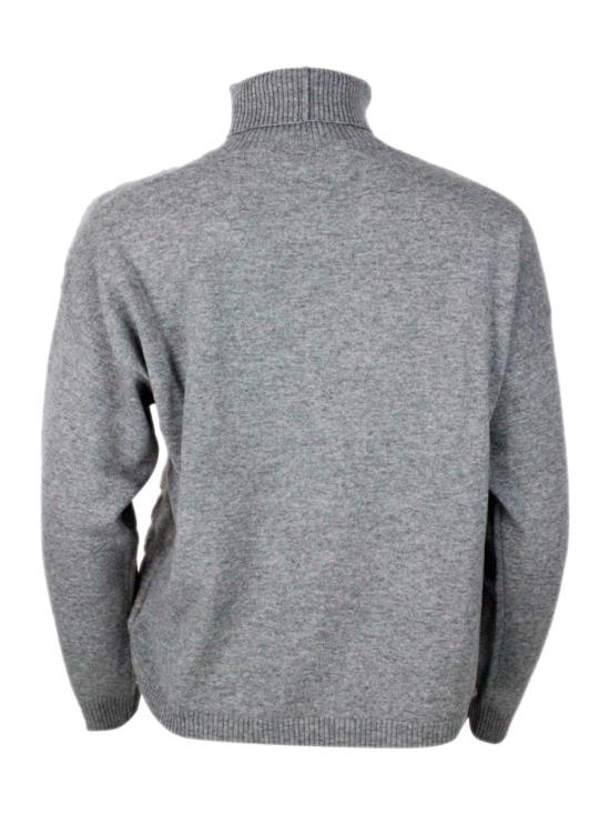 25FW 파비아나 필리피 터틀넥 스웨터  MAD225F477L6548132 GREY - FABIANA FILIPPI