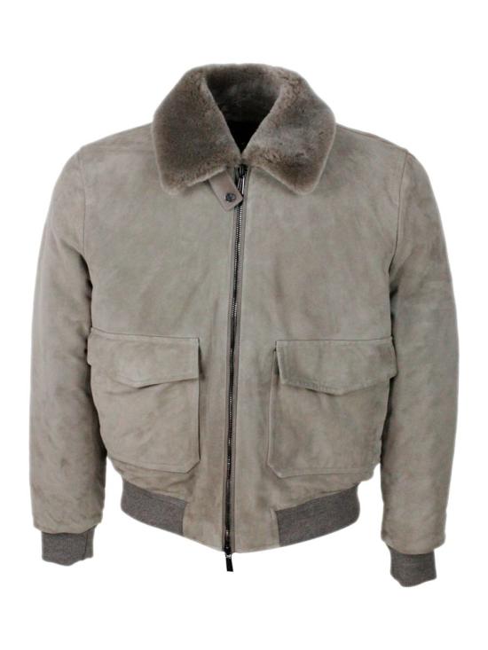 25FW 무레르 안테노레 UR 패디드 봄버 자켓 ANTENORE UR12 Grey