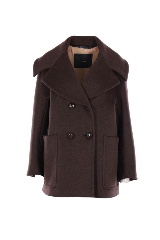 25FW 막스마라 마리오 캐시미어 코트  2521086025600652029 BROWN