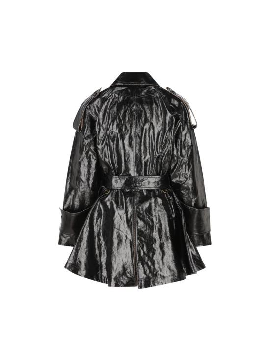 25FW 끌로에 가죽 자켓 CH25WMA52191001 AI25 Black - CHLOE