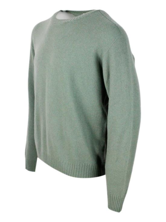 25FW 04651/트립인어백 스웨터 ATF 7030 20006 VERDE MISTLETOE - 04651/A TRIP IN A BAG