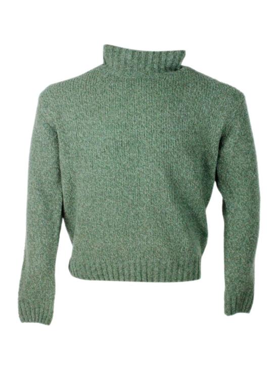 25FW 04651/트립인어백 터틀넥 ATF 7030 20106 VERDE MISTLETOE