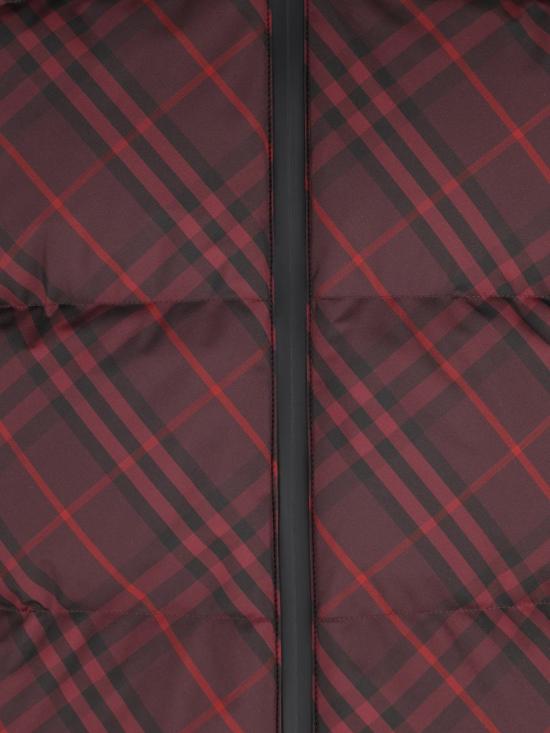 25FW 버버리 앰블사이드 체크 푸퍼 자켓  8115472C3474 AI25 WINE RED - BURBERRY