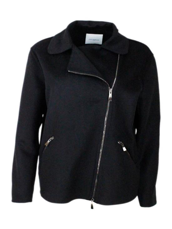 25FW 말로 바이커 자켓 DR6110T1P17E516 Black