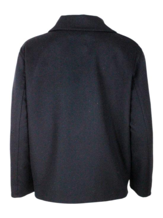 25FW 말로 바이커 자켓 DR6110T1P17E516 Black - MALO