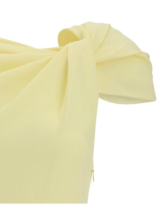 25FW 지방시 미디 원피스 BW22MV164K 155 YELLOW - GIVENCHY