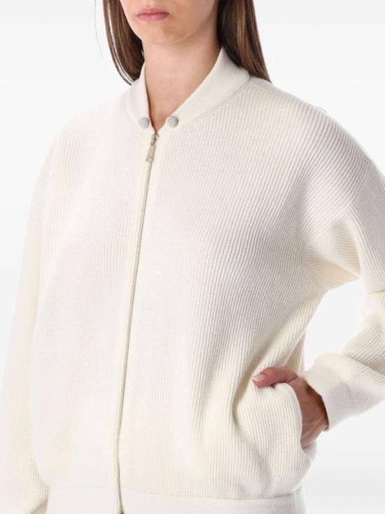 25FW 파비아나 필리피 봄버 재킷  MAD225F045N12825 Beige - FABIANA FILIPPI